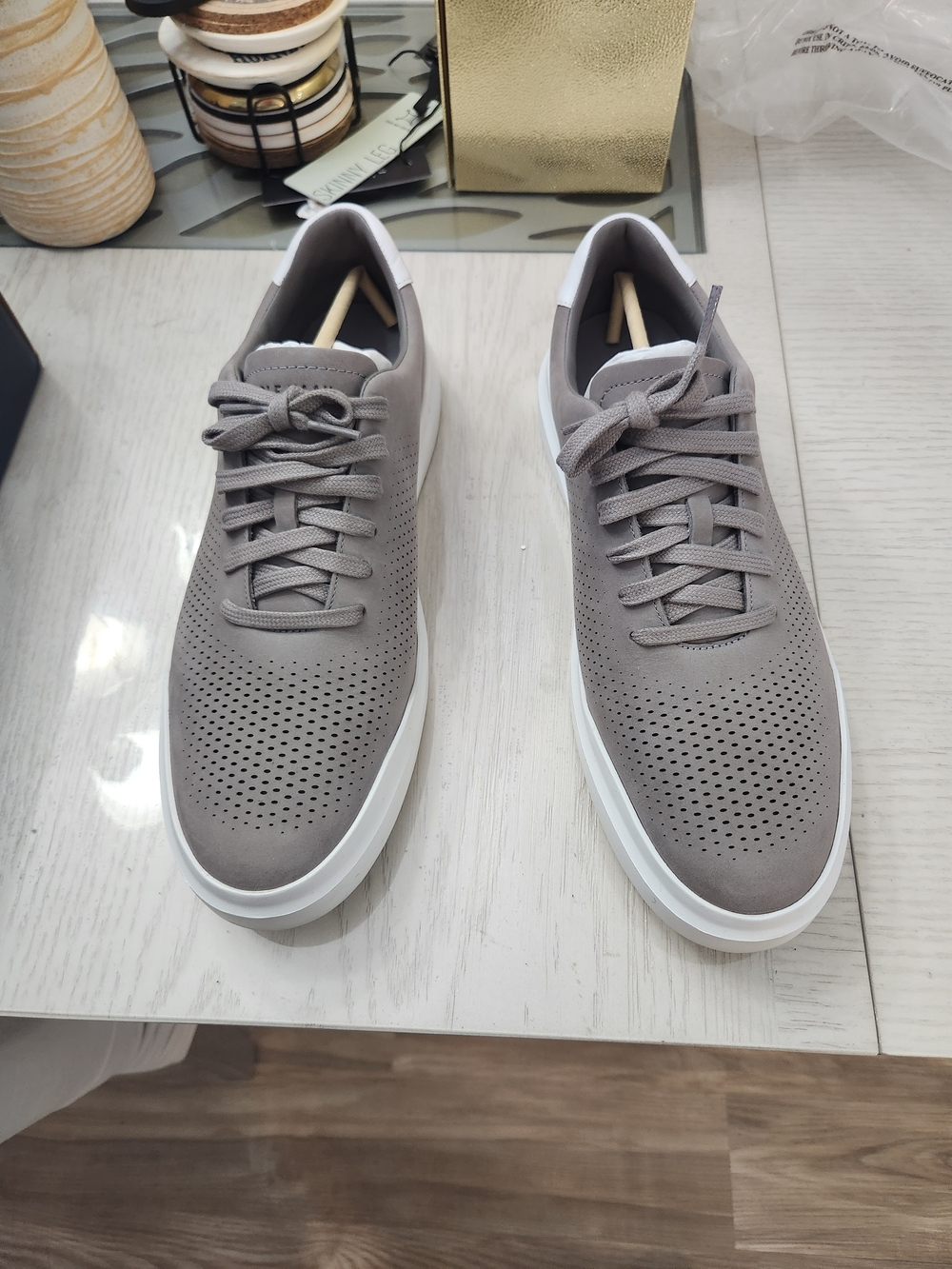 Cole Haan Men's Casual Perforated Lace-Up Sneakers - 12W